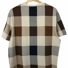 Load image into Gallery viewer, Aquascutum Block Check Short Sleeved T-Shirt - Large (L) PTP 21.5"