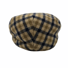 Load image into Gallery viewer, Aquascutum 100% Wool House Check Flat Cap - Small (S)