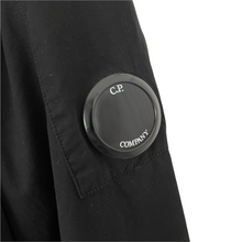 Load image into Gallery viewer, C.P Company Black Button Up Lightweight Overshirt - Large (L) PTP 22"