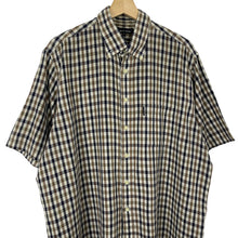 Load image into Gallery viewer, Aquascutum House Check Short Sleeved Shirt - Extra Large (XL) PTP 25"