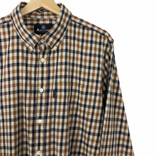 Load image into Gallery viewer, Aquascutum House Check Long Sleeved Shirt - Double Extra Large (XXL) PTP 23.5"