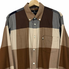 Load image into Gallery viewer, Aquascutum Block Check Long Sleeved Shirt - Extra Large (XL) PTP 23"