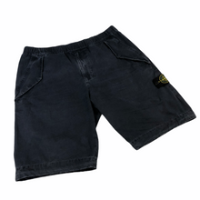 Load image into Gallery viewer, Stone Island Navy Blue Bermuda Shorts - W 34"