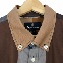 Load image into Gallery viewer, Aquascutum Block Check Long Sleeved Shirt - Extra Large (XL) PTP 23"