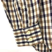 Load image into Gallery viewer, Aquascutum House Check Long Sleeved Shirt - Medium (M) PTP 22.5"