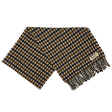 Load image into Gallery viewer, Aquascutum Classic House Check 100% Lambswool Scarf - One Size Fits All