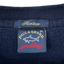Load image into Gallery viewer, Paul and Shark Navy Crew Neck Sweater - Medium (M) PTP 21.5"