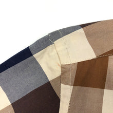 Load image into Gallery viewer, Aquascutum Block Check Long Sleeved Shirt - Small (S) PTP 20.25"