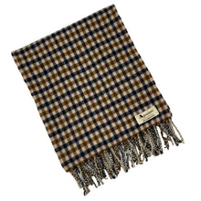 Load image into Gallery viewer, Aquascutum Classic House Check 100% Lambswool Scarf - One Size Fits All