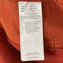 Load image into Gallery viewer, Paul and Shark Orange Amber Multi Pocket Corduroy Overshirt - Double Extra Large (XXL) PTP 27"