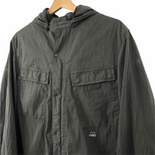Load image into Gallery viewer, C.P Company Grey Goggle Hooded Overshirt - Large (L) PTP 22"