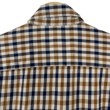 Load image into Gallery viewer, Aquascutum House Check Short Sleeved Shirt - Large (L) PTP 20.5"