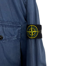 Load image into Gallery viewer, Stone Island Navy Blue Pocket Overshirt - Extra Large (XL) PTP 23"