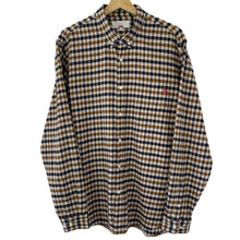 Load image into Gallery viewer, Aquascutum x Supreme House Check Flannel Long Sleeved Shirt - Large (L) PTP 23.25"