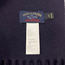 Load image into Gallery viewer, Paul and Shark Navy 100% Pure New Wool Scarf - One Size Fits All