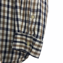 Load image into Gallery viewer, Aquascutum House Check Long Sleeved Shirt - Medium (M) PTP 23.5"