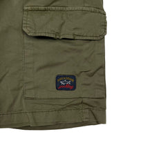 Load image into Gallery viewer, Paul and Shark Khaki Bermuda Cargo Shorts - W 32"