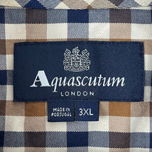 Load image into Gallery viewer, Aquascutum House Check Short Sleeved Shirt - Triple Extra Large (XXXL) PTP 25.25"