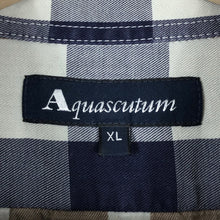 Load image into Gallery viewer, Aquascutum Block Check Short Sleeved Shirt - Extra Large (XL) PTP 23.5"