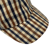 Load image into Gallery viewer, Aquascutum House Check Cap Hat - One Size Fits All