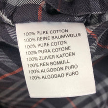 Load image into Gallery viewer, Vintage Burberrys Nova Check Long Sleeved Shirt - Medium (M) PTP 22"