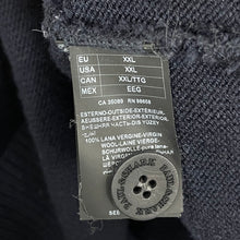 Load image into Gallery viewer, Paul and Shark Navy Crew Neck Wool Sweater - Double Extra Large (XXL) PTP 25"