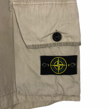 Load image into Gallery viewer, Stone Island Beige Bermuda Cargo Shorts - W 32"