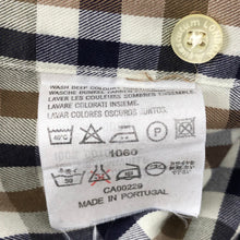 Load image into Gallery viewer, Aquascutum House Check Short Sleeved Shirt - Medium (M) PTP 24"