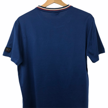 Load image into Gallery viewer, Paul and Shark Blue Short Sleeved Pocket Logo T-Shirt - Medium (M) PTP 19.75"
