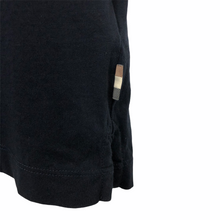 Load image into Gallery viewer, Aquascutum Navy / Check Short Sleeved Polo - Small (S) PTP 19.5"