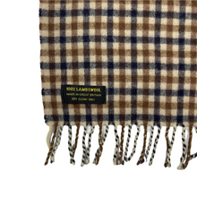 Load image into Gallery viewer, Aquascutum Classic House Check 100% Lambswool Scarf - One Size Fits All