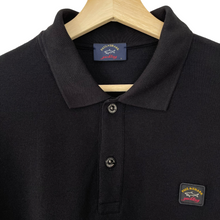 Load image into Gallery viewer, Paul and Shark Black Long Sleeved Polo - Large (L) PTP 21"
