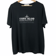 Load image into Gallery viewer, Stone Island Manchester Black Short Sleeved T-Shirt - Medium (M) PTP 21"