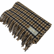 Load image into Gallery viewer, Aquascutum Classic House Check Pure Lambswool Scarf - One Size Fits All