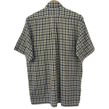 Load image into Gallery viewer, Aquascutum House Check Short Sleeved Shirt - Small (S) PTP 21"