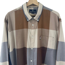 Load image into Gallery viewer, Aquascutum Block Check Long Sleeved Shirt - Triple Extra Large (XXXL) PTP 26.5"