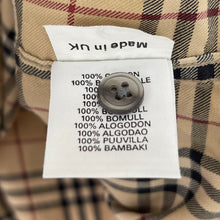 Load image into Gallery viewer, Burberry Nova Check Short Sleeved Shirt - Medium (M) PTP 22"