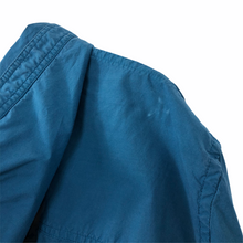 Load image into Gallery viewer, Stone Island Turquoise Button Up Hooded Overshirt - Triple Extra Large (XXXL) PTP 25.5"