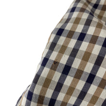 Load image into Gallery viewer, Aquascutum House Check Short Sleeved Shirt - Medium (M) PTP 21.75"