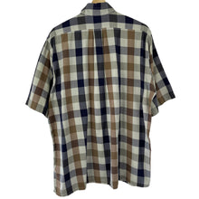 Load image into Gallery viewer, Aquascutum Block Check Short Sleeved Shirt - Extra Large (XL) PTP 24.5"