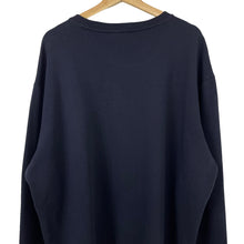 Load image into Gallery viewer, Paul and Shark Navy Embroidered Logo Crew Neck Sweater - Triple Extra Large (XXXL) PTP 28"
