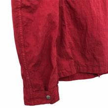 Load image into Gallery viewer, C.P Company Red Goggle Hooded Overshirt - Extra Large (XL) PTP 22.25"