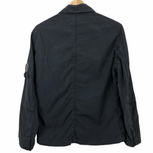 Load image into Gallery viewer, C.P Company Navy Pocket Lens Overshirt - Small (S) PTP 19.75"