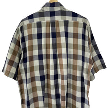 Load image into Gallery viewer, Aquascutum Block Check Short Sleeved Shirt - Extra Large (XL) PTP 24.5"