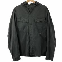 Load image into Gallery viewer, C.P Company Grey Goggle Hooded Overshirt - Large (L) PTP 22"