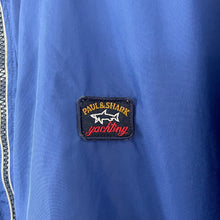 Load image into Gallery viewer, Paul and Shark Blue Zip Up Bomber Jacket - Double Extra Large (XXL) PTP 27.25"