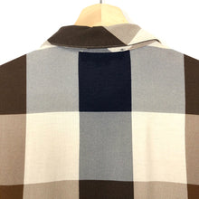 Load image into Gallery viewer, Aquascutum Block Check Short Sleeved Polo - Small (S) PTP 21"