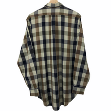 Load image into Gallery viewer, Aquascutum Block Check Long Sleeved Shirt - Medium (M) PTP 23"