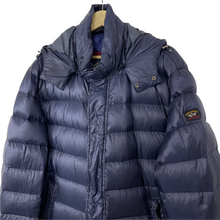 Load image into Gallery viewer, Paul and Shark Navy 700 Down Fill Puffer Jacket - Triple Extra Large (XXXL) PTP 27.5"