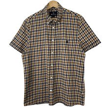 Load image into Gallery viewer, Aquascutum House Check Short Sleeved Shirt - Extra Large (XL) PTP 22"